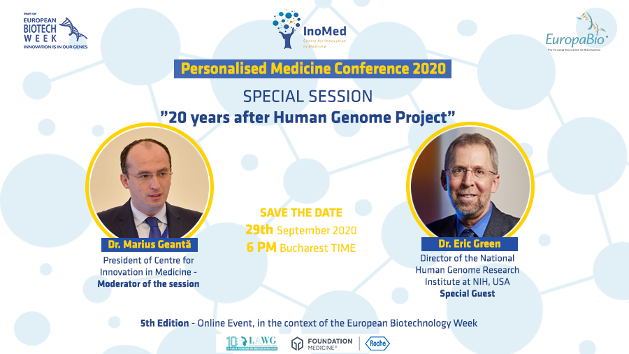 20 years after Human Genome Project presented by Eric Green